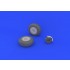 1/48 Junkers Ju 88 Wheels (late) for Dragon kits