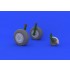 1/48 Junkers Ju 88 Wheels (late) for Dragon kits