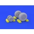 1/48 McDonnell F-4C Phantom Wheels for Academy kits