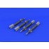 1/48 US Laser-Guided Aerial Bomb GBU-12 Paveway II (4pcs)