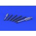 1/48 IRIS-T Missiles Set (2 Missiles) (Resin+PE+Decals)