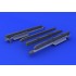 1/48 IRIS-T Missiles Set (2 Missiles) (Resin+PE+Decals)