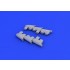 1/48 Hawker Hurricane Mk.I Exhaust Stacks for Airfix kit A05127 (2pcs)