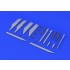 1/48 F-104 Pylons Set (8pcs) (Resin+PE+Decals)