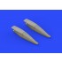 1/48 Vought F-8E Crusader Air Intakes for Eduard/Hasegawa kit