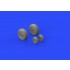 1/48 McDonnell Douglas F-4J Phantom II Wheels Set for Zoukei-Mura kit (4 wheels)
