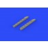 1/48 Kawasaki Ki-61-Id Hien Exhaust Stacks for Tamiya kit #61115
