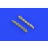 1/48 Kawasaki Ki-61-Id Hien Exhaust Stacks for Tamiya kit #61115