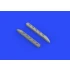 1/48 Kawasaki Ki-61-Id Hien Exhaust Stacks for Tamiya kit #61115