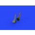 1/48 Focke-Wulf Fw 190A-8/R2 Undercarriage Legs BRONZE Detail Set (brassin) for Eduard kits