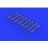 1/48 RP-3 60lb Rockets for Hawker Tempest Mk.V Brassin Set for Eduard kits