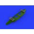 1/48 RP-3 60lb Rockets for Hawker Tempest Mk.V Brassin Set for Eduard kits