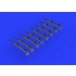 1/48 RP-3 60lb Rockets for Hawker Tempest Mk.V Brassin Set for Eduard kits