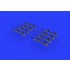 1/48 RP-3 60lb Rockets for Hawker Tempest Mk.V Brassin Set for Eduard kits