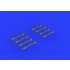 1/48 RP-3 60lb Rockets for Hawker Tempest Mk.V Brassin Set for Eduard kits
