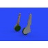 1/48 Focke-Wulf Fw 190A-8 Undercarriage Legs BRONZE for Eduard kits