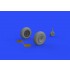 1/48 Republic P-47D Thunderbolt Wheels Set for Tamiya kits