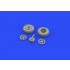 1/48 Republic P-47D Thunderbolt Wheels Set for Tamiya kits