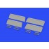 1/48 Lockheed P-38F/G Lightning Landing Flaps Set for Tamiya kits