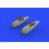 1/48 North American P-51D Mustang 110gal Fuel Tank Detail Set for Eduard kits