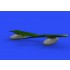 1/48 North American P-51D Mustang 165gal Fuel Tank Detail Set for Eduard kits