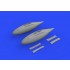 1/48 North American P-51D Mustang 165gal Fuel Tank Detail Set for Eduard kits