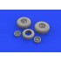 1/48 Douglas A-26/B-26 Invader Wheels Set for ICM kits