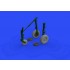 1/48 Dassault Mirage IIIC Wheels Set for Eduard kits