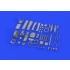 1/48 North American P-51D Mustang Engine Detail Set for Eduard kits