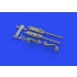 1/48 Lysander Twin Browning Machine Gun Detail Set for Eduard kits