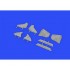 1/48 Mikoyan-Gurevich MiG-19 Wheel Well Doors Detail Set for Eduard/Trumpeter kits