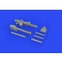 1/48 Messerschmitt Bf 110G-4 Gun Muzzles Detail Set for Eduard kits