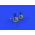 1/48 Ilyushin Il-2 Wheels Detail Set for Zvezda kits