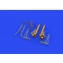 1/48 Boeing B-17F Flying Fortress Undercarriage Legs Bronze for HK Model kits