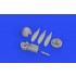 1/48 Messerschmitt Bf 109G-10 Propeller Detail Set for Eduard kits