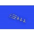 1/48 Sopwith Camel Rotherham Air Pumps for Eduard kits