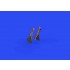 1/48 Mitsubishi A6M Zero Undercarriage Legs Bronze Detail Parts for Eduard kits