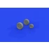 1/48 General Dynamics F-16 Fighting Falcon Wheels Late Set for Tamiya kits