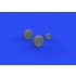 1/48 General Dynamics F-16 Fighting Falcon Wheels Late Set for Tamiya kits