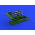 1/48 Sopwith Camel Comic Lewis Guns Detail Set for Eduard kits