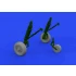 1/48 Zlin Z-326/526 Wheels for Eduard kits