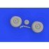 1/48 Bristol Beaufighter Mk.VI Wheels Detail Set for Tamiya kits