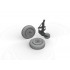 1/48 Douglas A-1J Skyraider Wheels for Tamiya kits