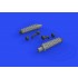 1/48 Bristol Beaufighter Beau Exhausts for Tamiya kits