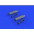 1/48 Bristol Beaufighter Beau Exhausts for Tamiya kits