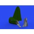1/48 Mitsubishi A6M3 Zero Tailwheel for Eduard kits