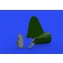 1/48 Mitsubishi A6M3 Zero Tailwheel for Eduard kits