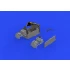 1/48 Lockheed P-38J Cockpit set for Tamiya kits