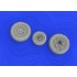 1/48 F-16A Mlu Fighting Falcon Wheels for Kinetic kits