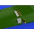 1/48 Nakajima A6M2-N Rufe Gun Bays for Eduard kits